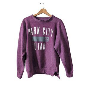 Park City Utah Crew Neck Sweatshirt - FLAWED